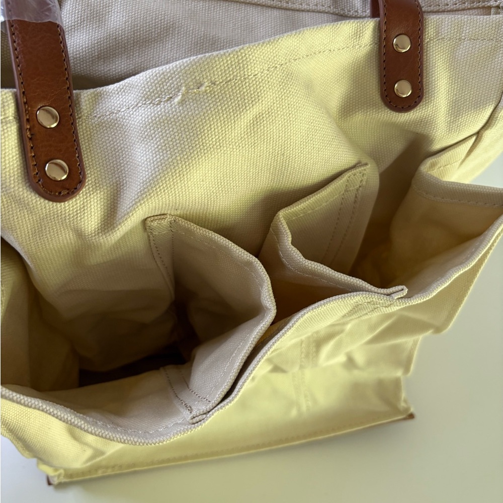 NWOT Free People Verve Canvas Market Tote - Picture 15 of 15